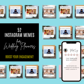 52 Instagram REELS Memes for Wedding Planners