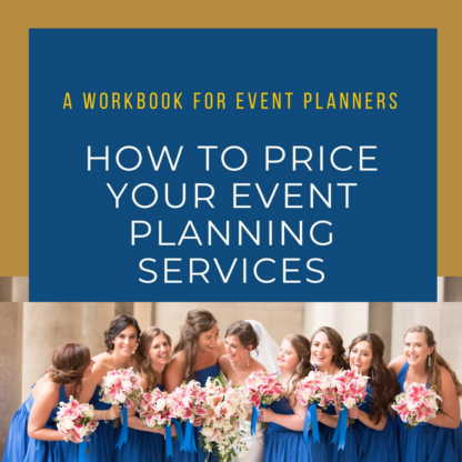 how to price your event planning services