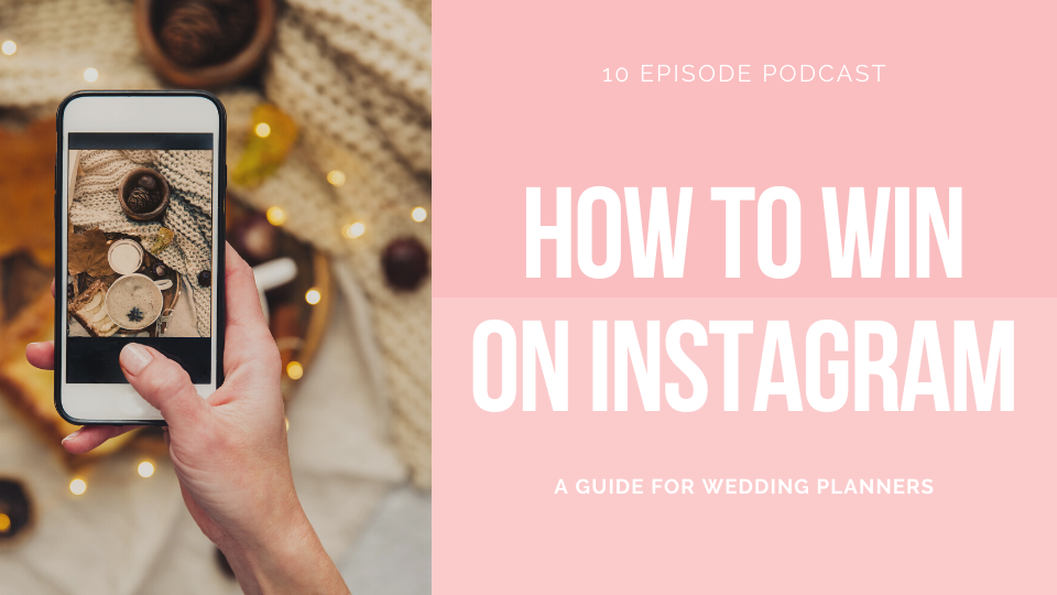 instagram course for wedding planners