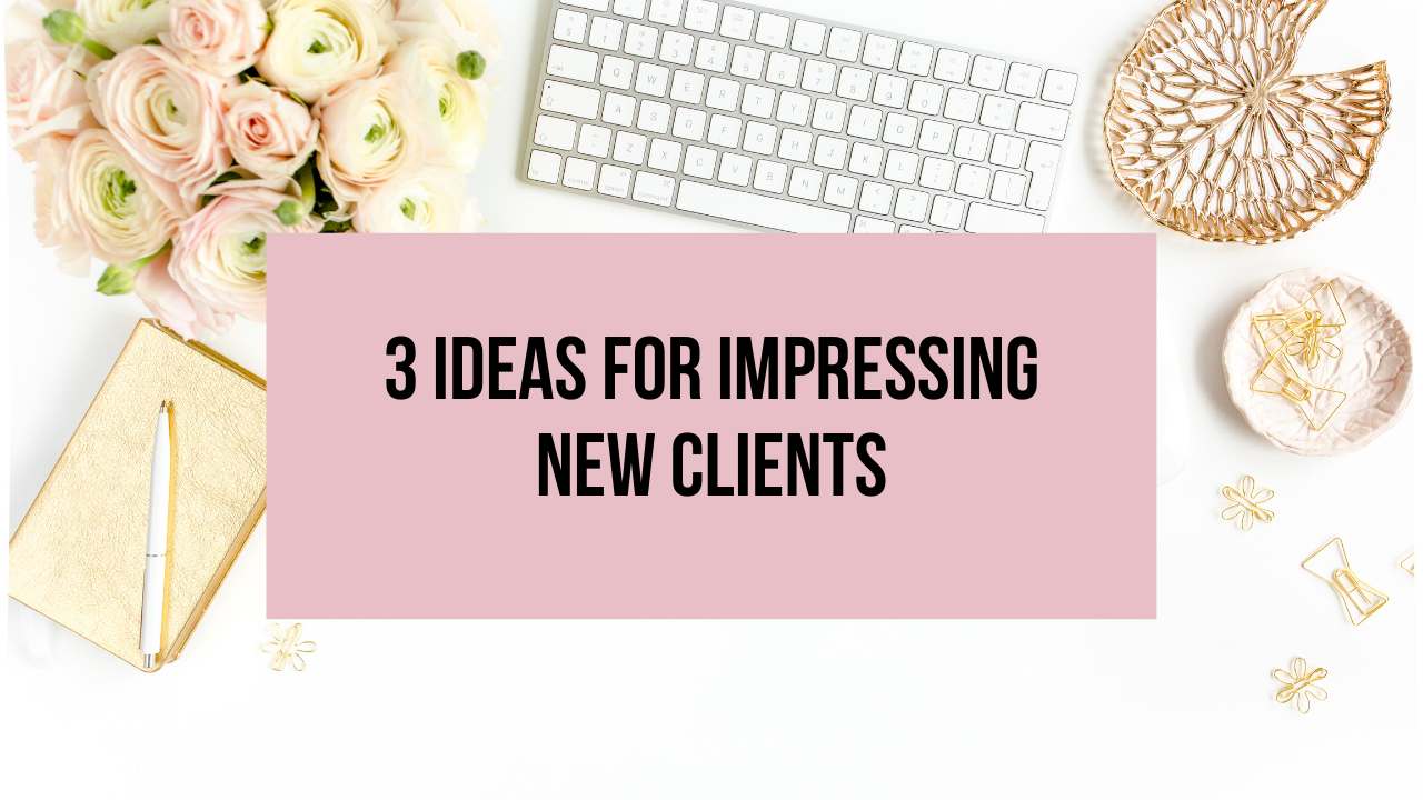 3 ideas for impressing new wedding clients