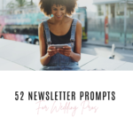 Newsletter topics for wedding planners
