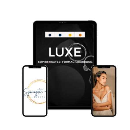 Luxe Brand Kit for Wedding Planners