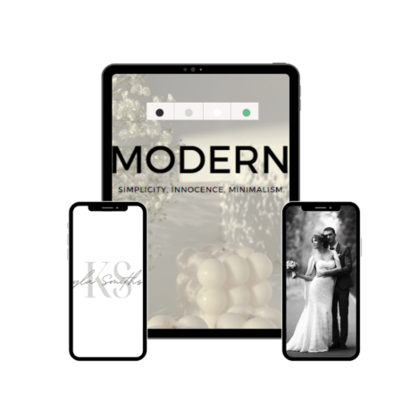 Modern Brand Kit for Wedding Planners